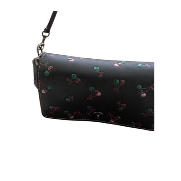 COACH 1941 Glitter Cherry Black Glovetanned Leather. Dusty and Bag! - Picture 2 of 13